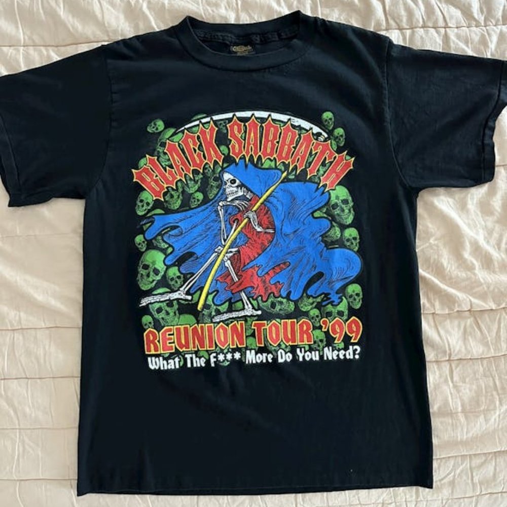 1999 Black Sabbath Pantera Deftones Tour Tshirtkzhh103
